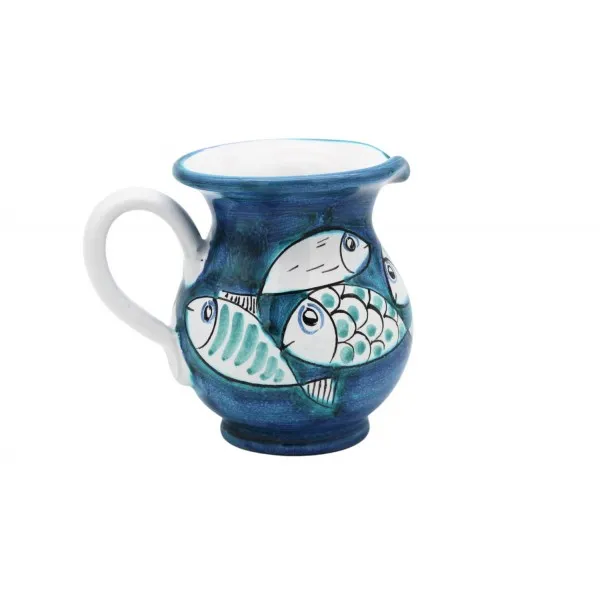 Small Pitcher fishes in turquoise