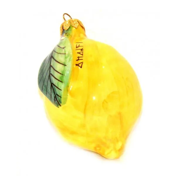 Pallina di Natale limone (D 6 cm / 2.36 in)