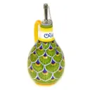 Oil bottle Peacock 