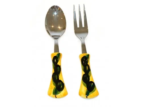 Salad tongs steel