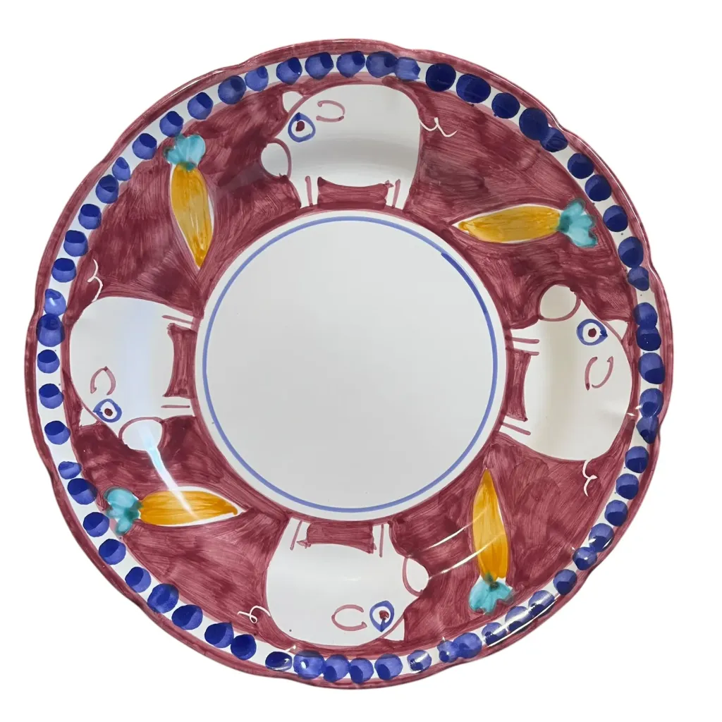 Salad plate little animals