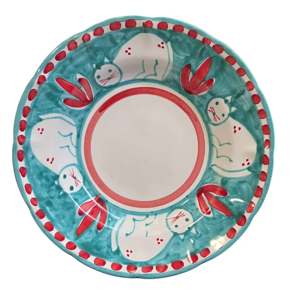 Piatto fondo decoro animaletti