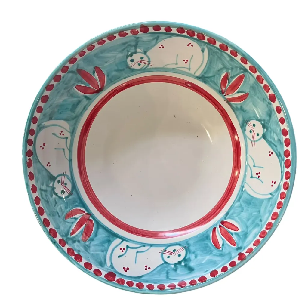 Serving bowl little animals (D 25 cm)