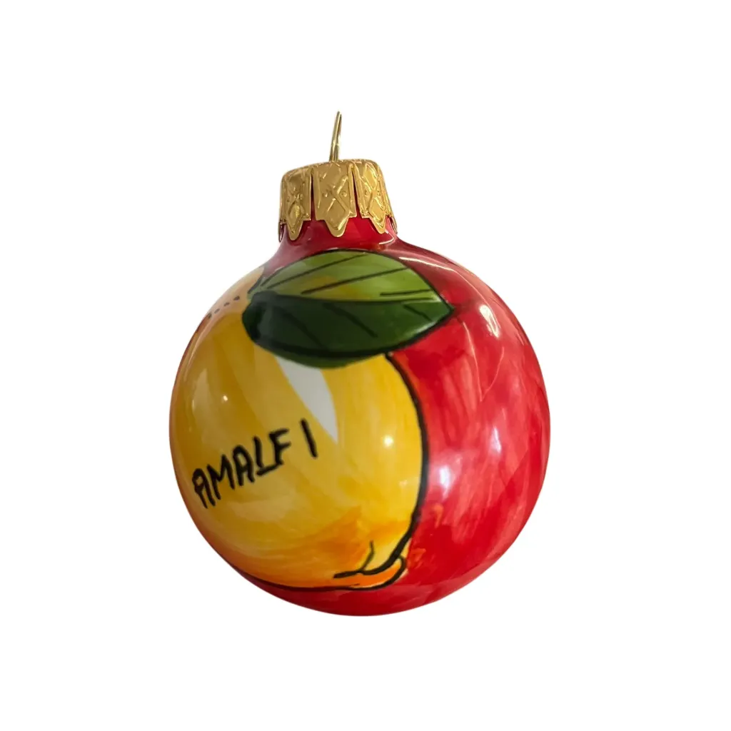 Ornament Lemon blue