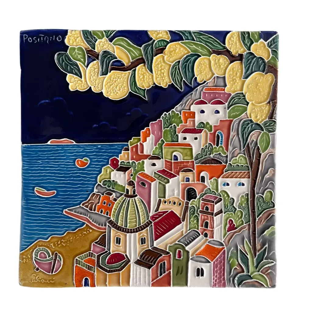 Mattonella paesaggio (20 x 20 cm)