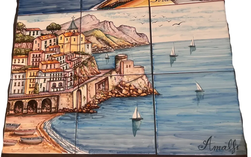 Pannello paesaggio Amalfi (60 x 40 cm)
